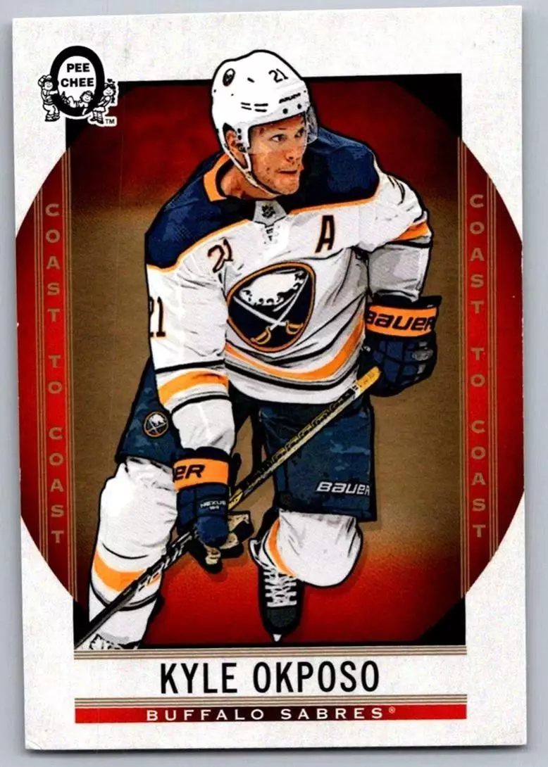 2018-19 O-Pee-Chee Coast to Coast #22 Kyle Okposo