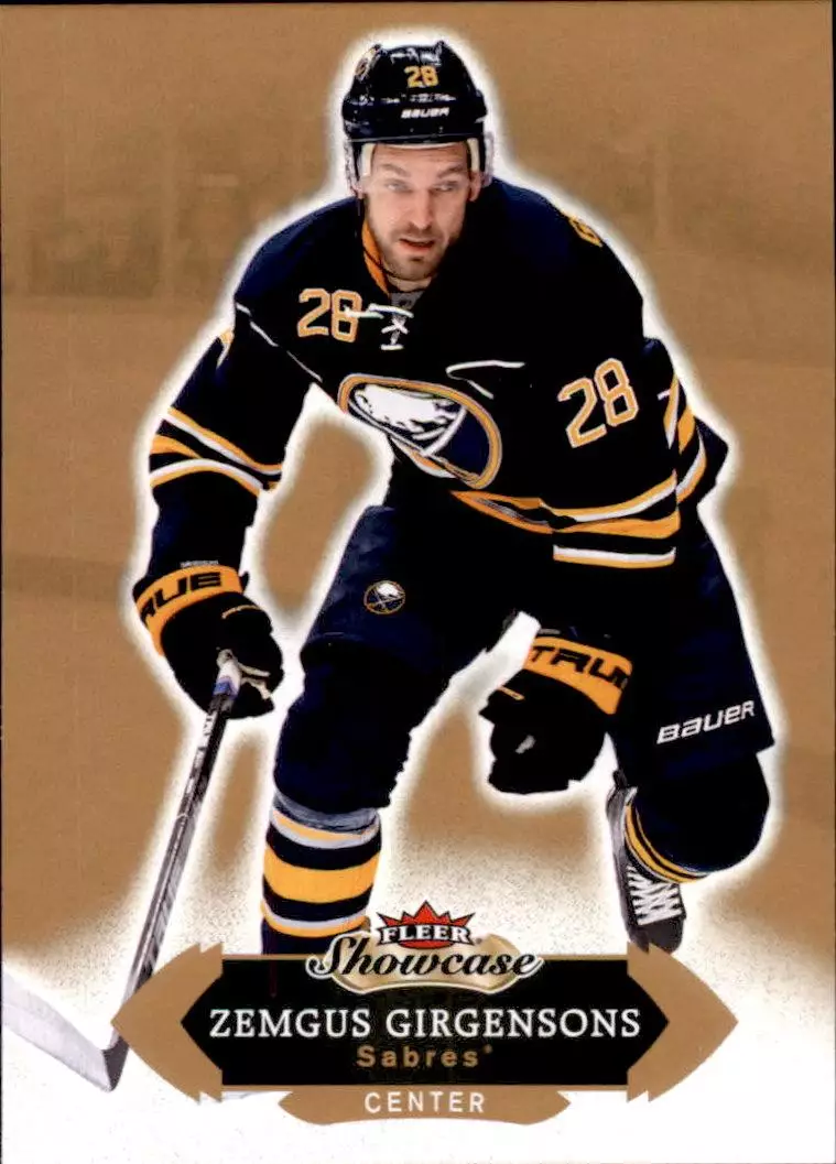 2016-17 Fleer Showcase #43 Zemgus Girgensons