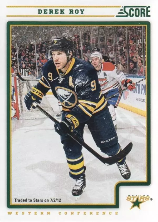 2012-13 Score #163 Derek Roy