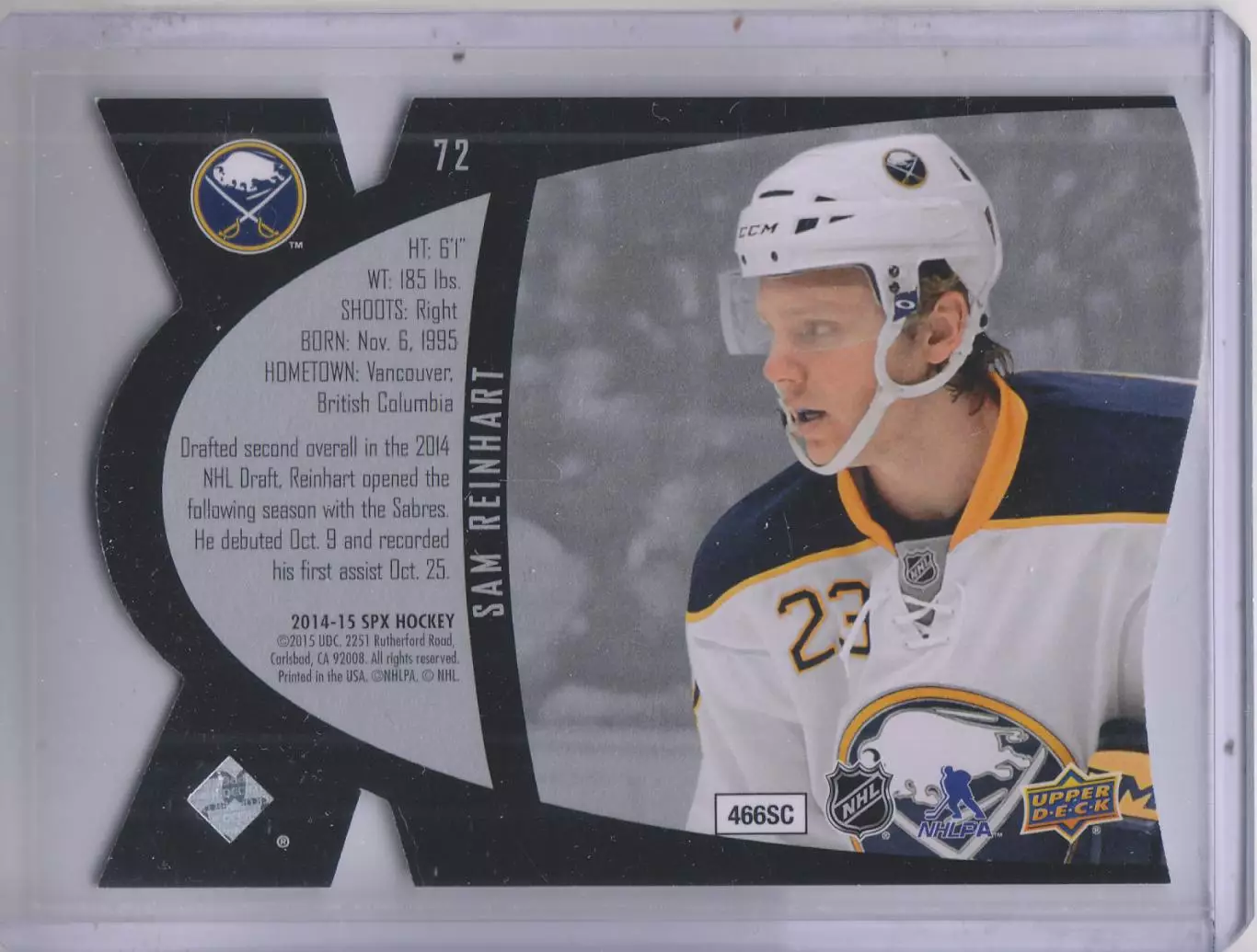 2014-15 SPx 97-98 SPx Retro #72 Sam Reinhart 1