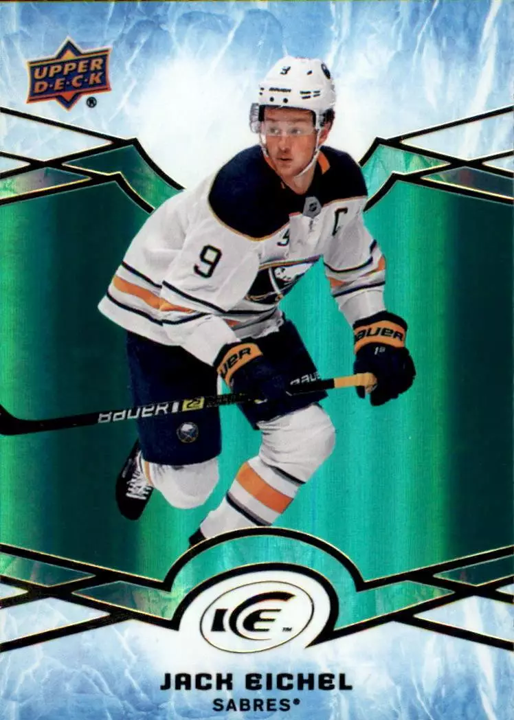 2018-19 Upper Deck Ice Green #32 Jack Eichel