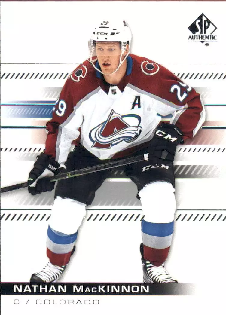 2019-20 SP Authentic #97 Nathan MacKinnon