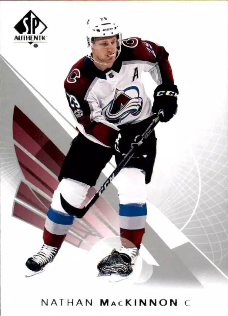 2017-18 SP Authentic #25 Nathan MacKinnon