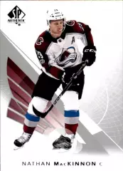 2017-18 SP Authentic #25 Nathan MacKinnon