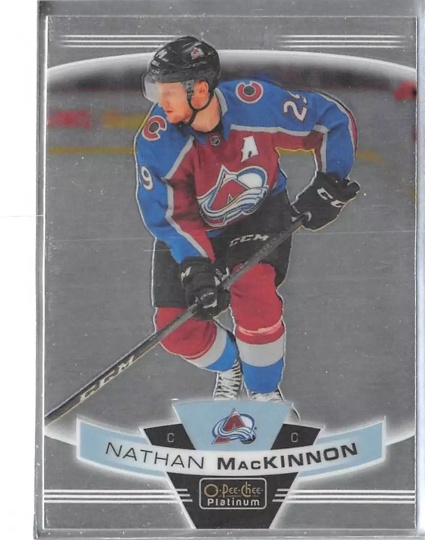 2019-20 O-Pee-Chee Platinum #75 Nathan MacKinnon