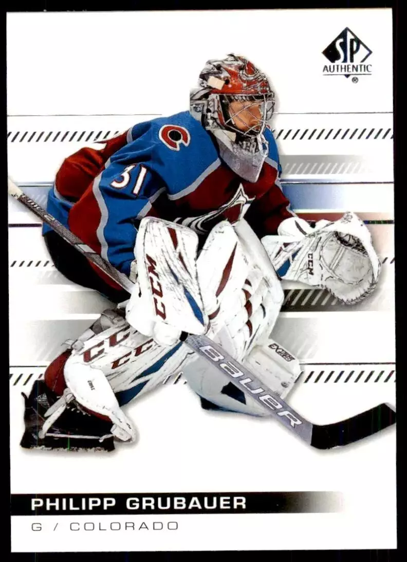 2019-20 SP Authentic #91 Philipp Grubauer