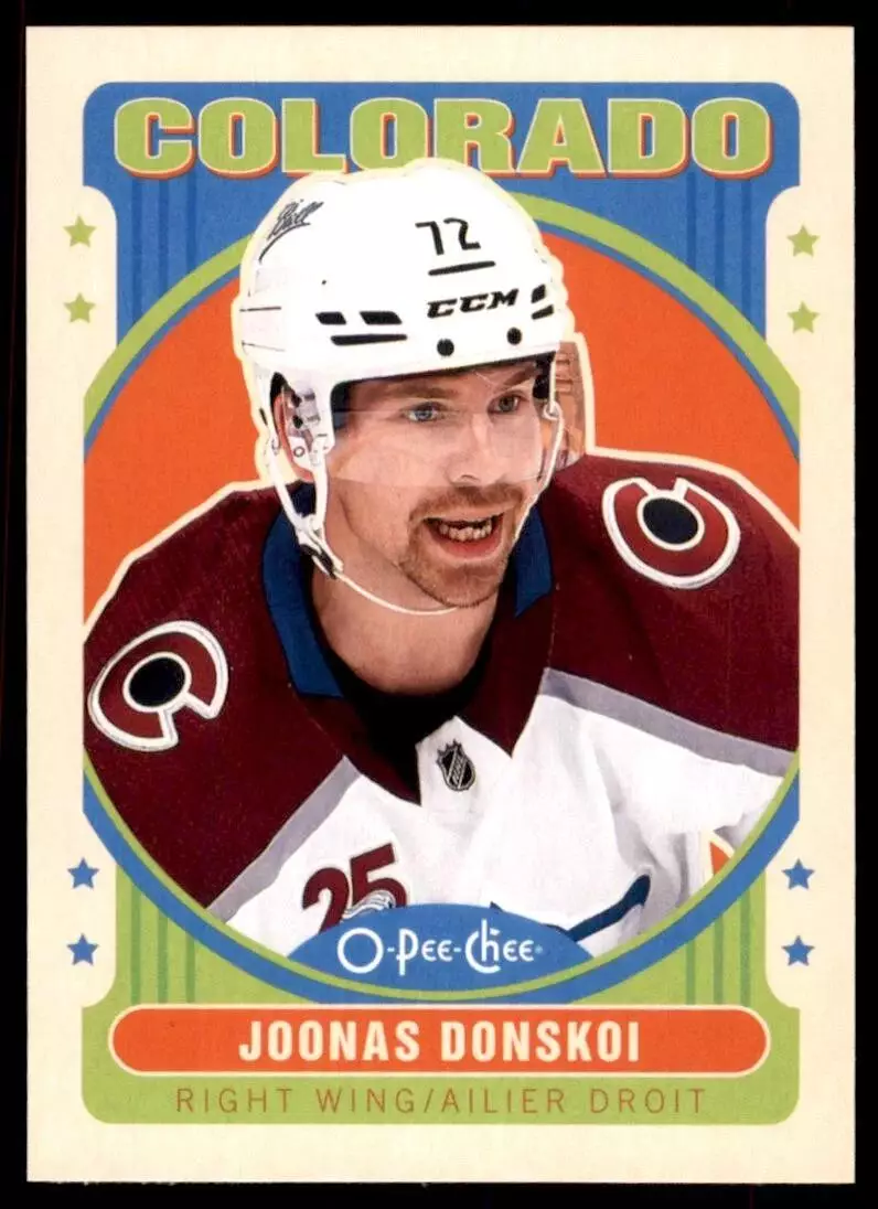 2021-22 O-Pee-Chee Retro #436 Joonas Donskoi