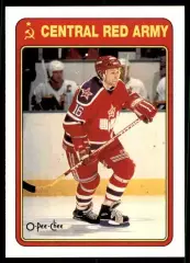 1990-91 O-Pee-Chee Red Army #21R Vladimir Konstantinov