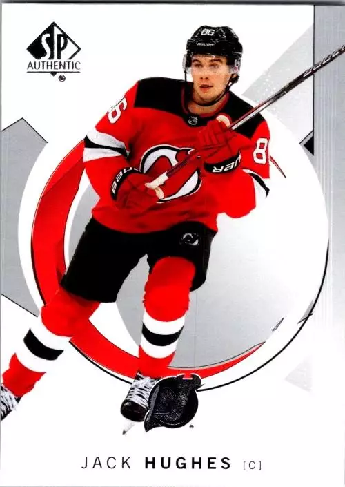 2024-25 SP Authentic #13 Jack Hughes