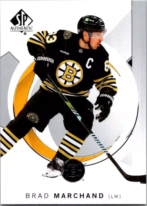 2024-25 SP Authentic #9 Brad Marchand