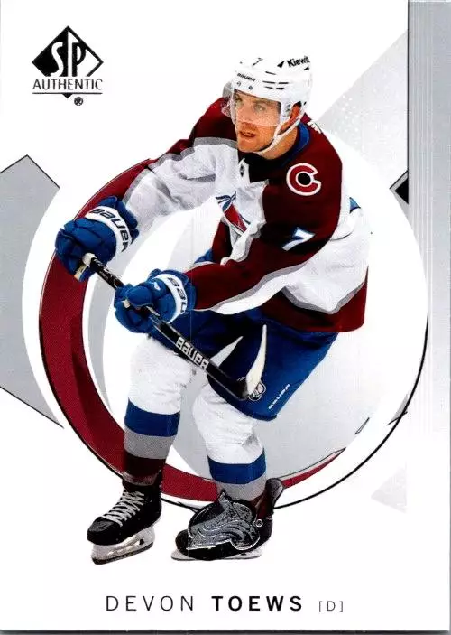 2024-25 SP Authentic #91 Devon Toews