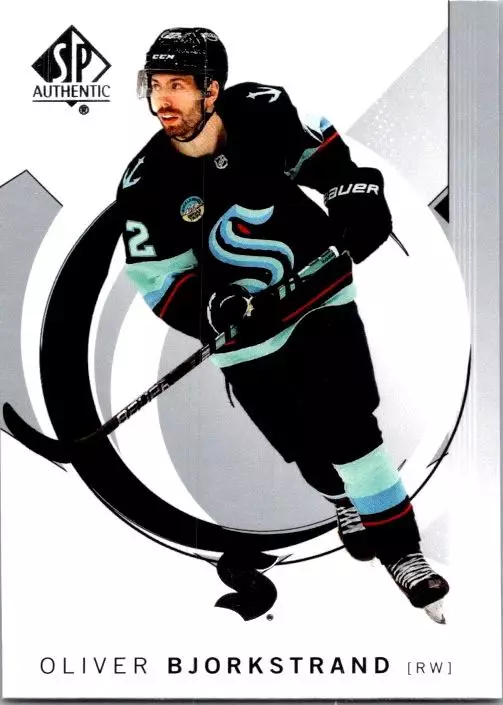 2024-25 SP Authentic #67 Oliver Bjorkstrand