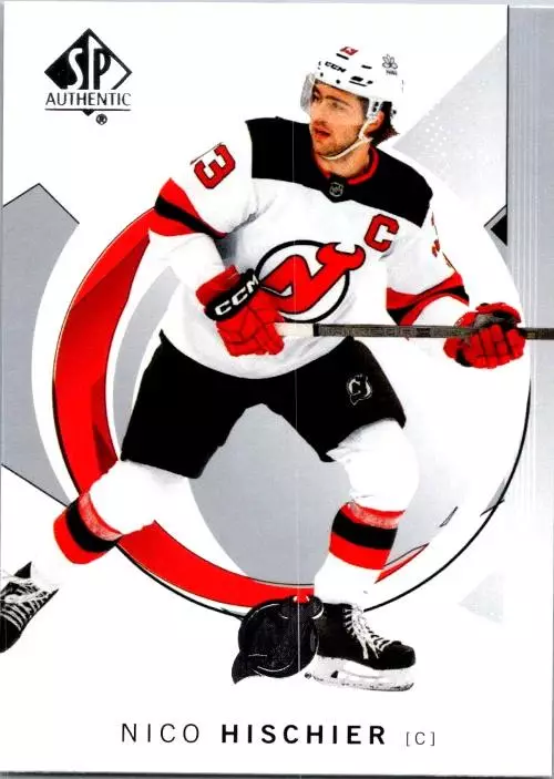 2024-25 SP Authentic #66 Nico Hischier