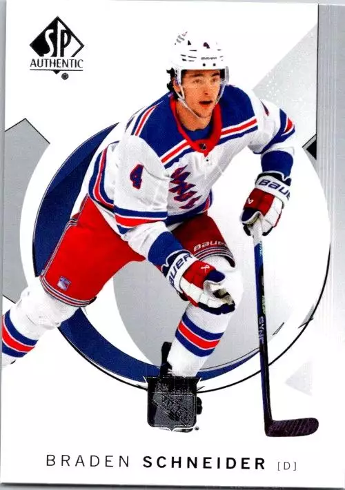 2024-25 SP Authentic #58 Braden Schneider