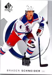 2024-25 SP Authentic #58 Braden Schneider