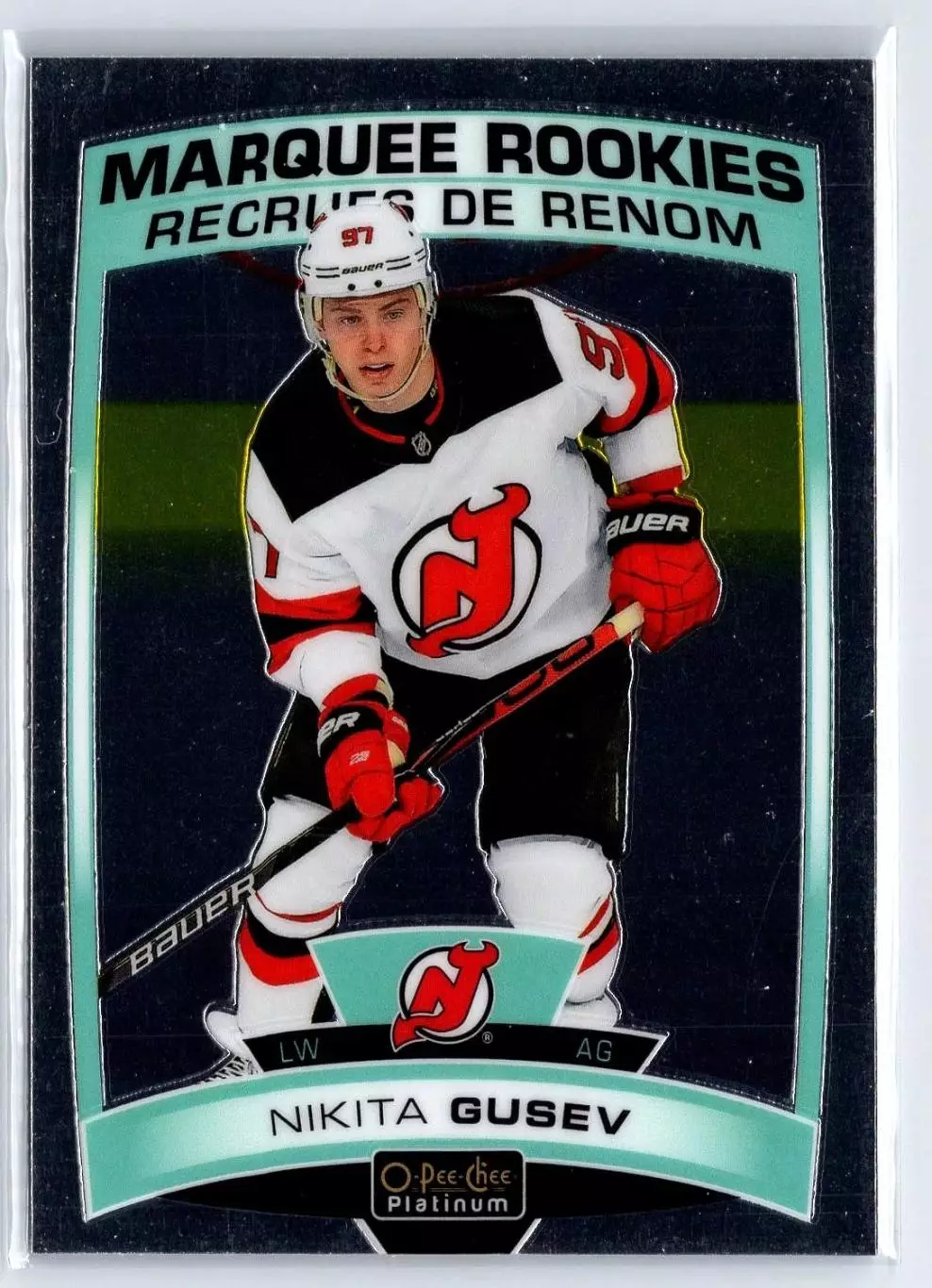 2019-20 O-Pee-Chee Platinum #184 Nikita Gusev RC