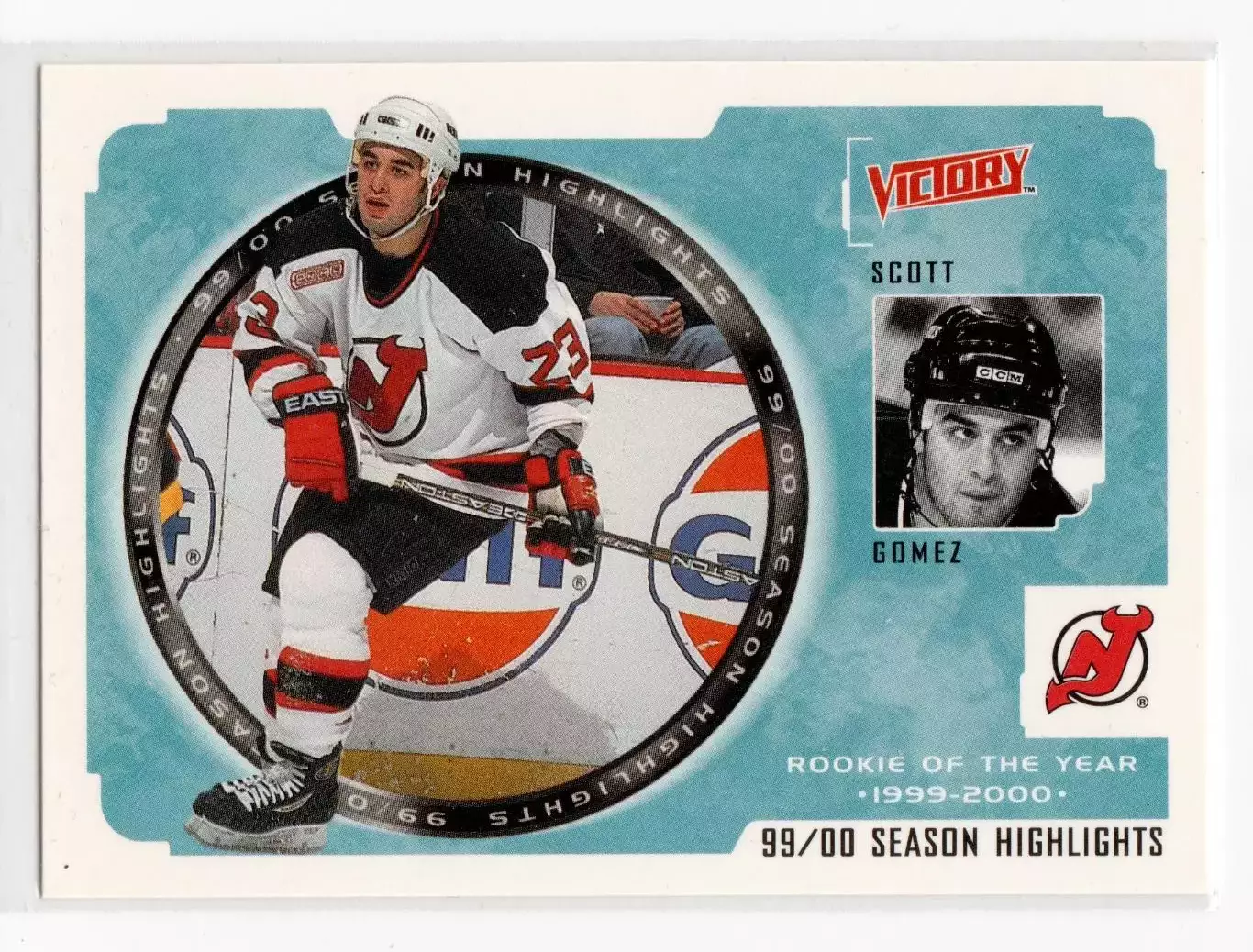 2000-01 Upper Deck Victory #252 Scott Gomez HL