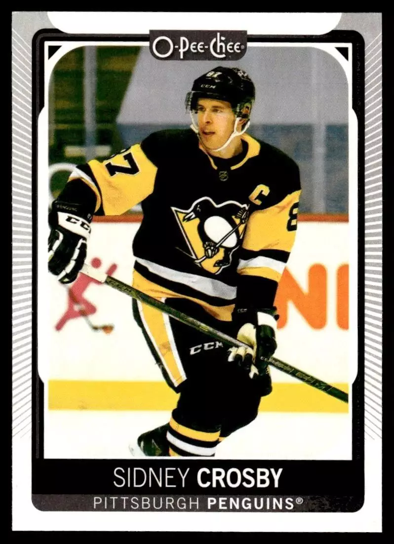 2021-22 O-Pee-Chee #418 Sidney Crosby