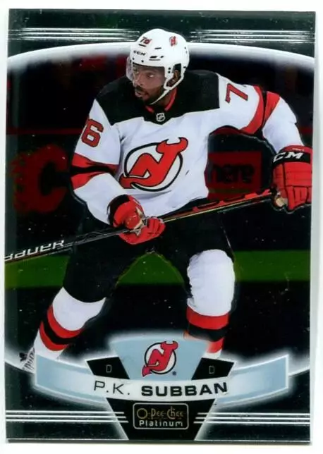 2019-20 O-Pee-Chee Platinum #89 P.K. Subban