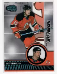 2003-04 Pacific Invincible Blue #57 Jeff Friesen 152\350