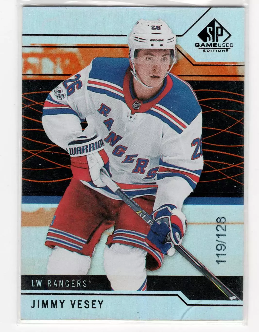 2018-19 SP Game Used Orange Rainbow #64 Jimmy Vesey 119/128