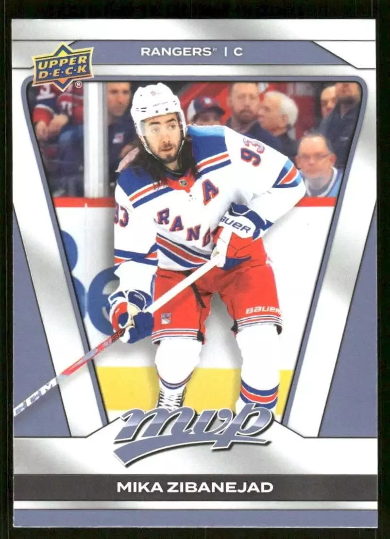 2025-26 Upper Deck MVP #15 Mika Zibanejad