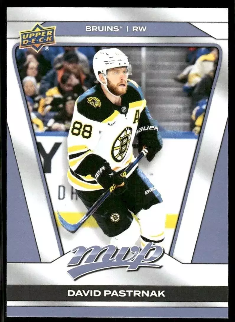 2025-26 Upper Deck MVP #27 David Pastrnak