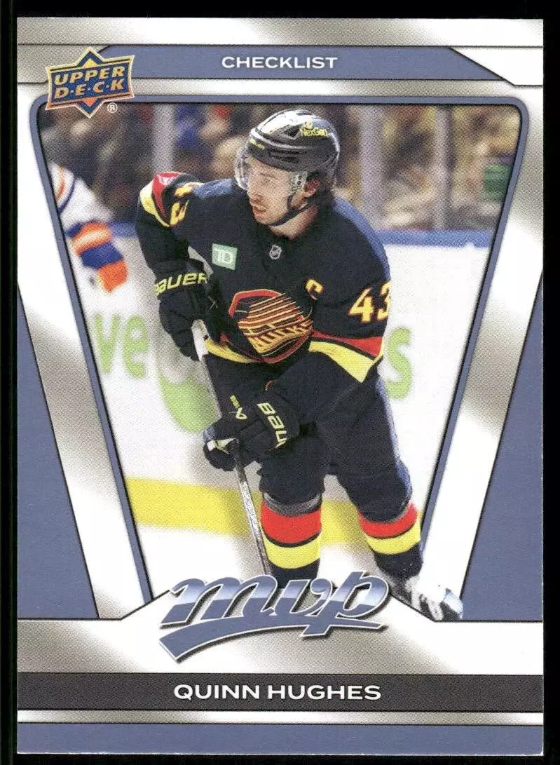 2025-26 Upper Deck MVP #200 Quinn Hughes