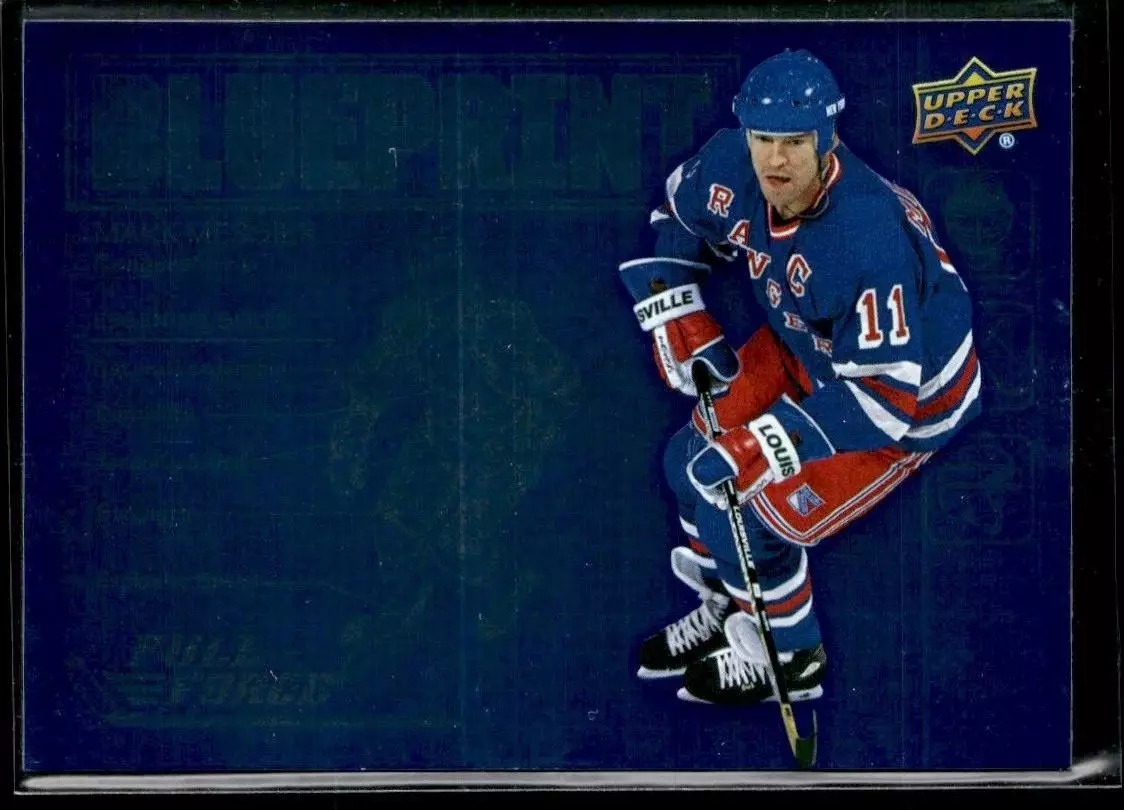 2015-16 Upper Deck Full Force Blueprint #BPMM Mark Messier