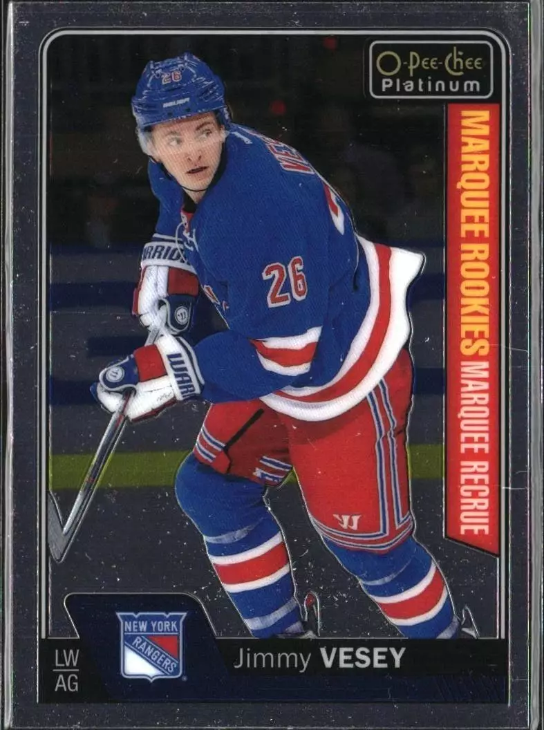 2016-17 O-Pee-Chee Platinum #190 Jimmy Vesey RC