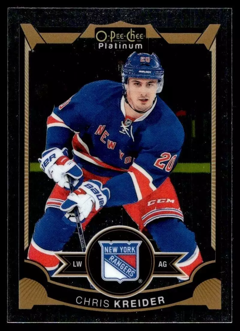 2015-16 O-Pee-Chee Platinum #115 Chris Kreider