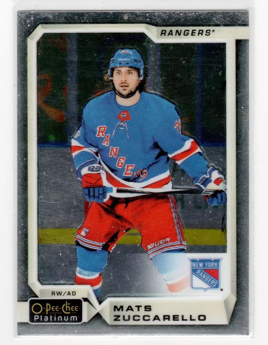 2018-19 O-Pee-Chee Platinum #91 Mats Zuccarello