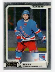 2018-19 O-Pee-Chee Platinum #91 Mats Zuccarello