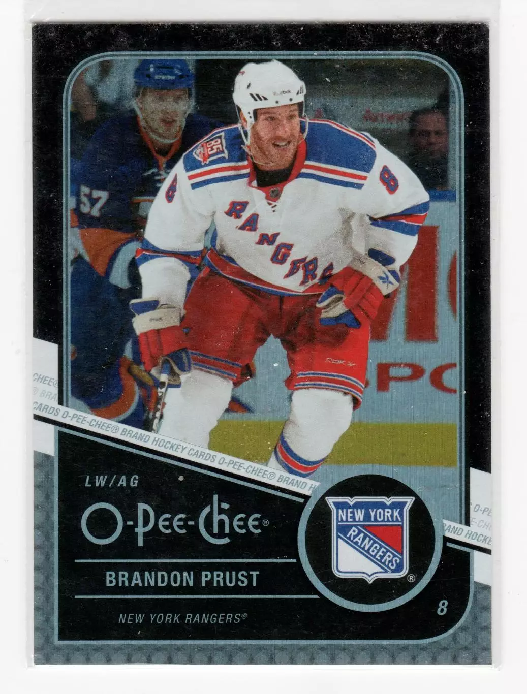 2011-12 O-Pee-Chee Black Rainbow #155 Brandon Prust 22\100