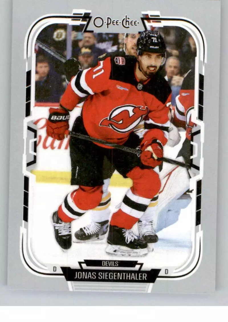 2025-26 O-Pee-Chee #398 Jonas Siegenthaler