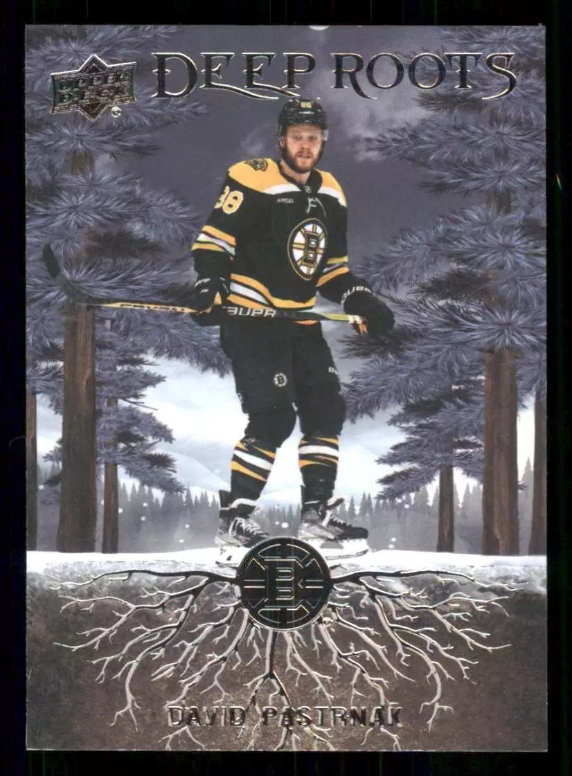 2023-24 Upper Deck Deep Roots #DR31 David Pastrnak
