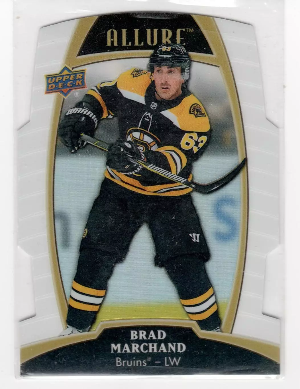 2019-20 Upper Deck Allure White Rainbow #14 Brad Marchand