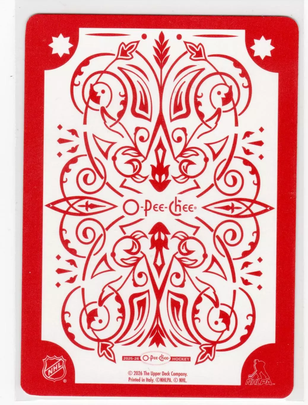 2025-26 O-Pee-Chee Playing Cards #6DIAMONDS Roope Hintz 1