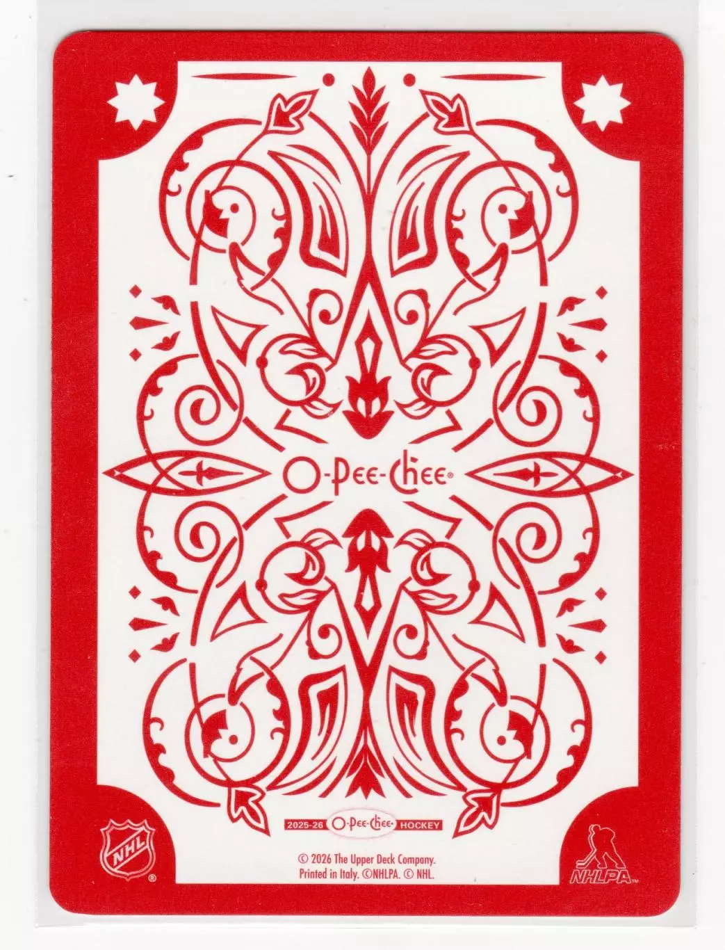 2025-26 O-Pee-Chee Playing Cards #4SPADES Timo Meier 1