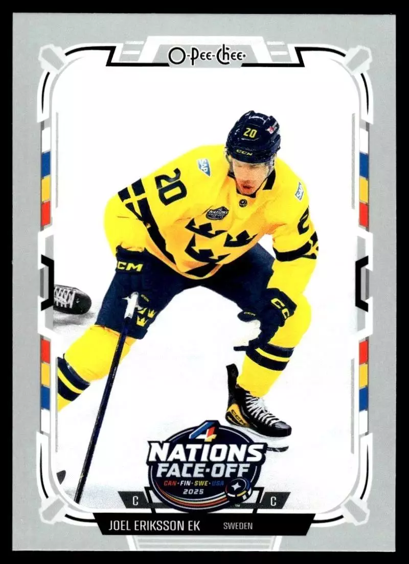 2025-26 O-Pee-Chee #511 Joel Eriksson Ek 4N