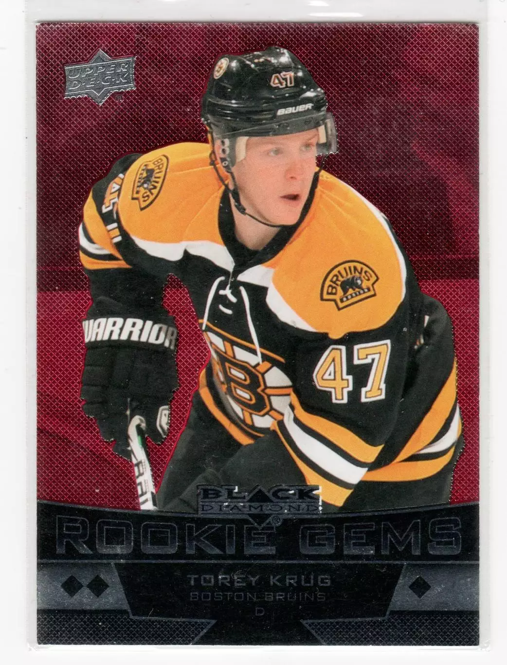 2012-13 Black Diamond Ruby #179 Torey Krug 021\100