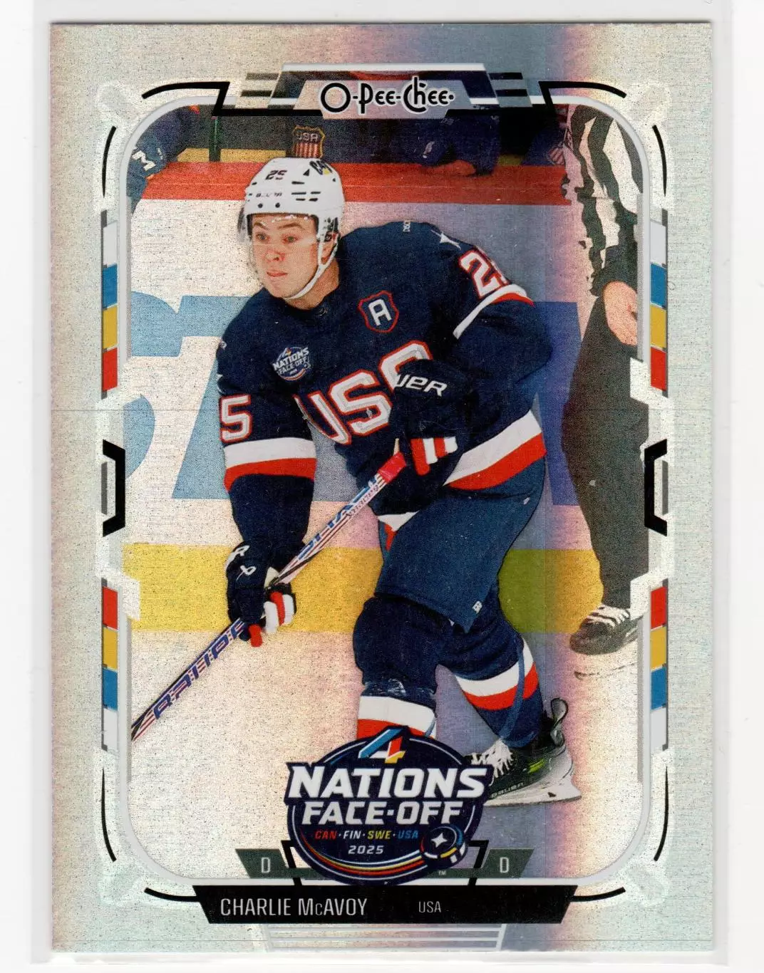 2025-26 O-Pee-Chee Rainbow #517 Charlie McAvoy 4N 132\350