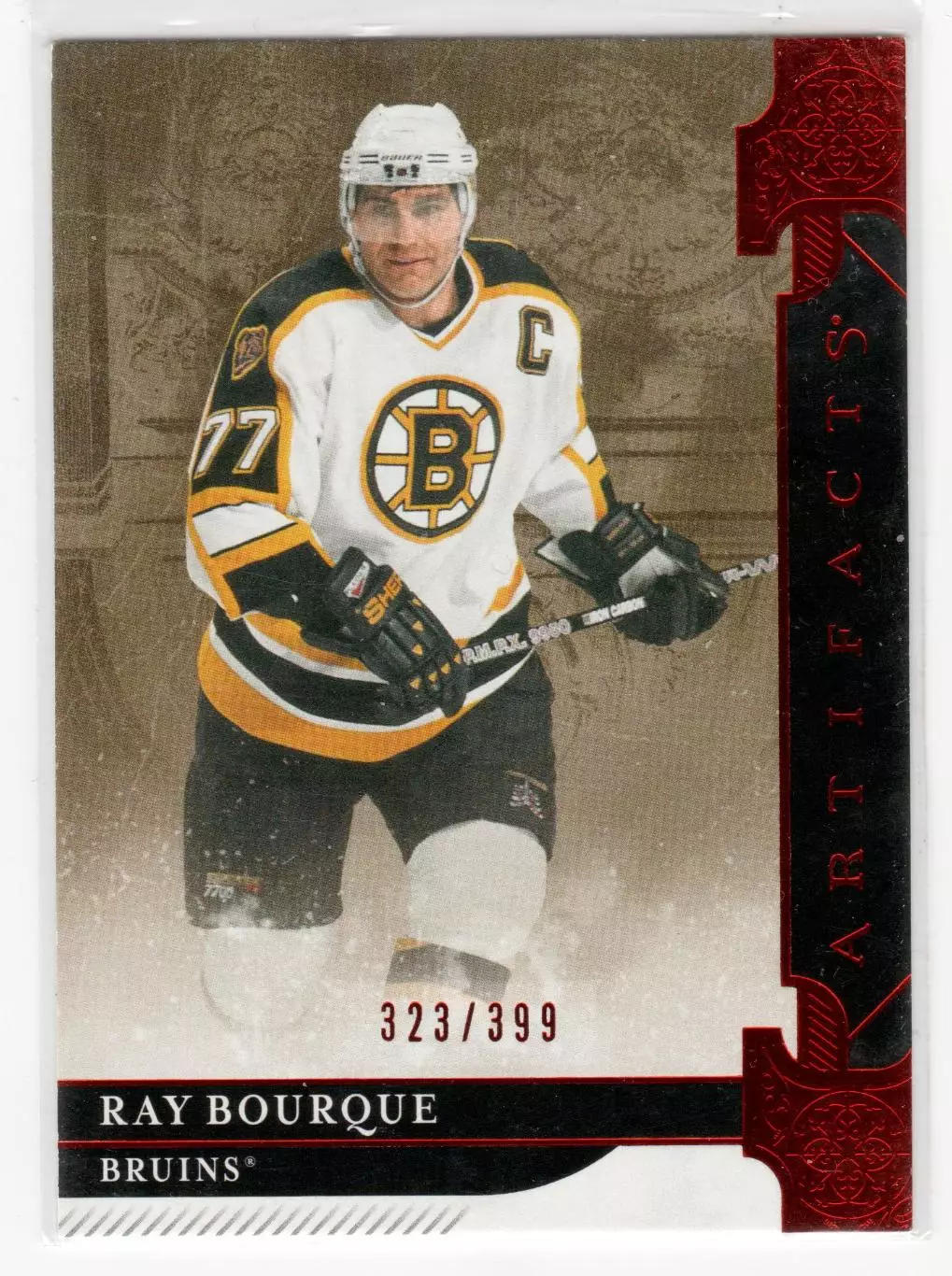2019-20 Artifacts Ruby #148 Ray Bourque LEG 323\399