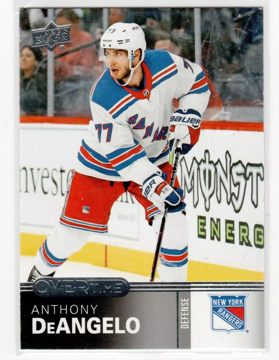 2019-20 Upper Deck Overtime #40 Anthony DeAngelo RC \ SKA St. Petersburg