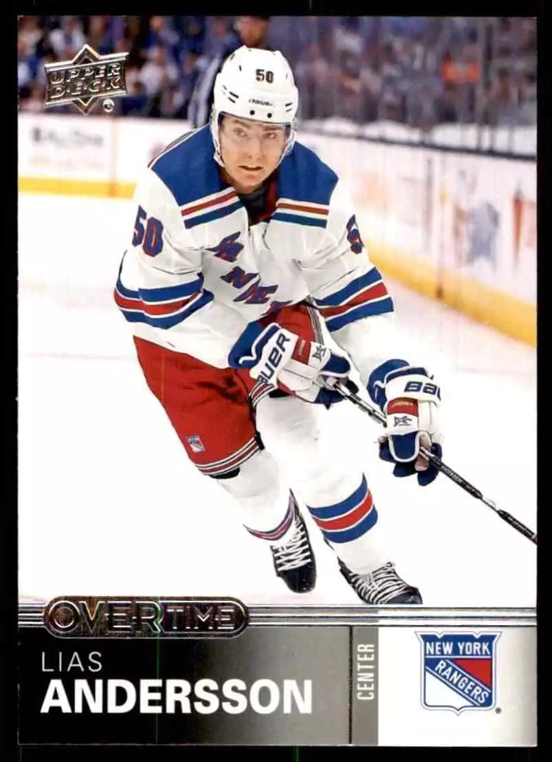 2019-20 Upper Deck Overtime #5 Lias Andersson