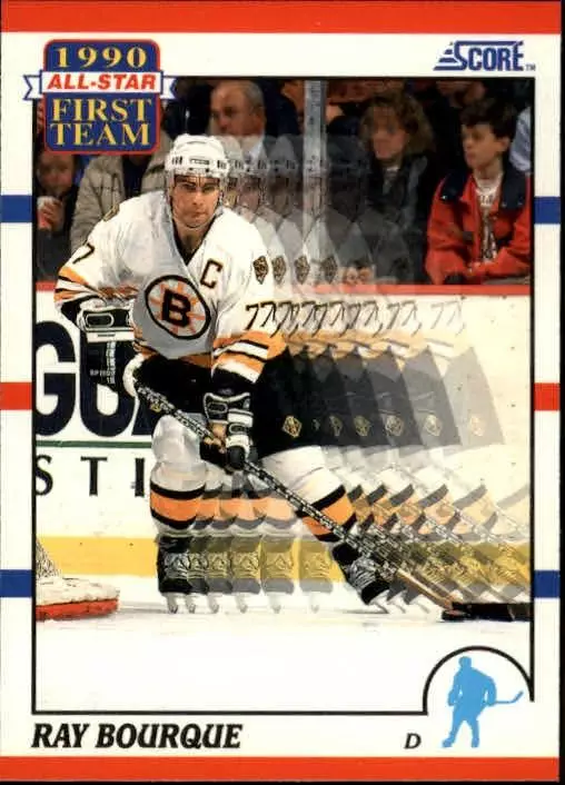 1990-91 Score #313 Ray Bourque AS1