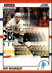 1990-91 Score #313 Ray Bourque AS1