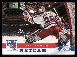 2013-14 Score Net Cams #19 Mike Richter