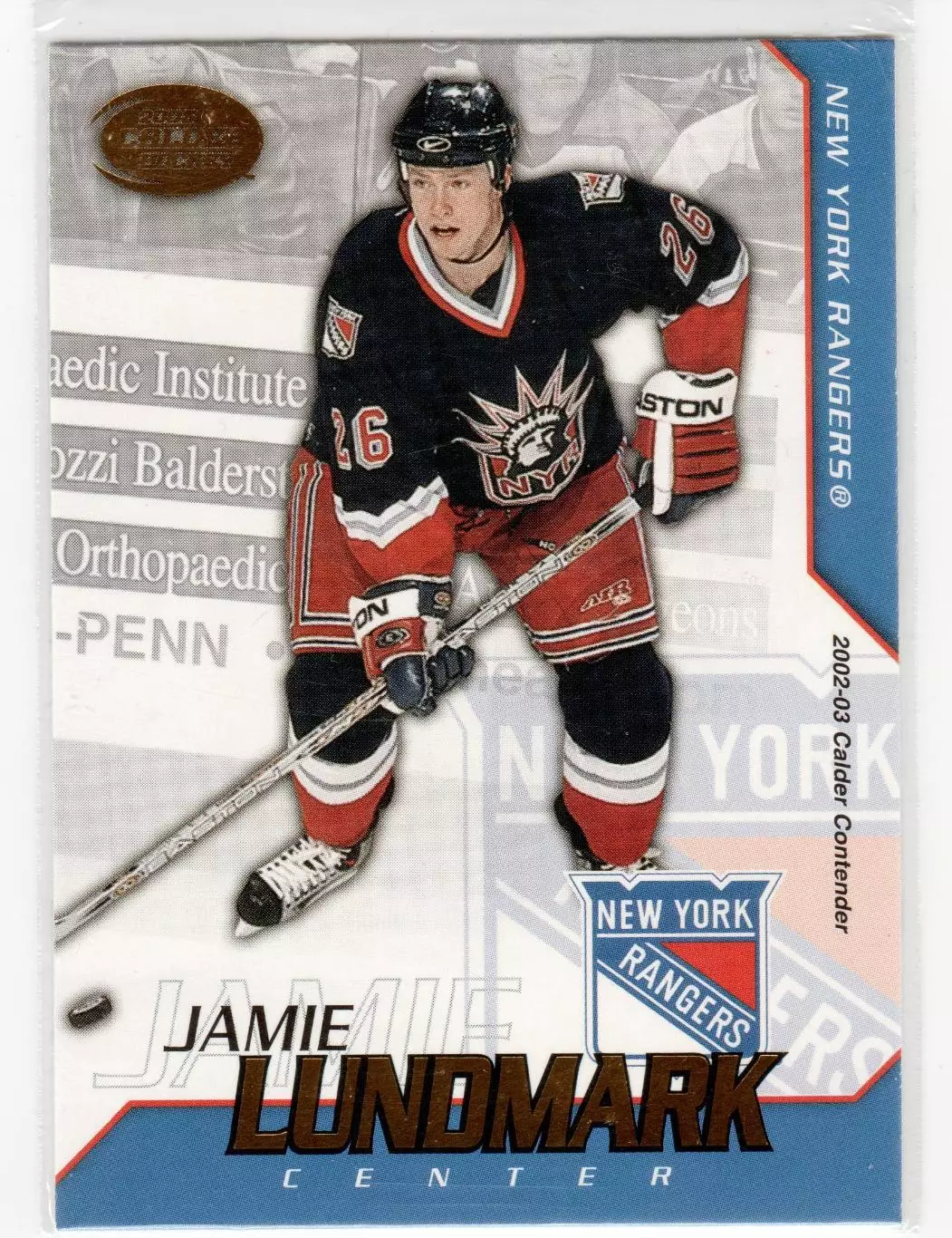 2002-03 Pacific Calder #84 Jamie Lundmark
