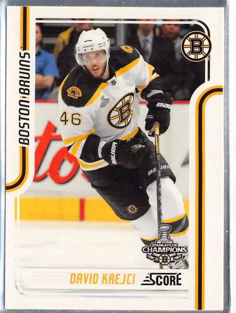 2011-12 Score #53 David Krejci